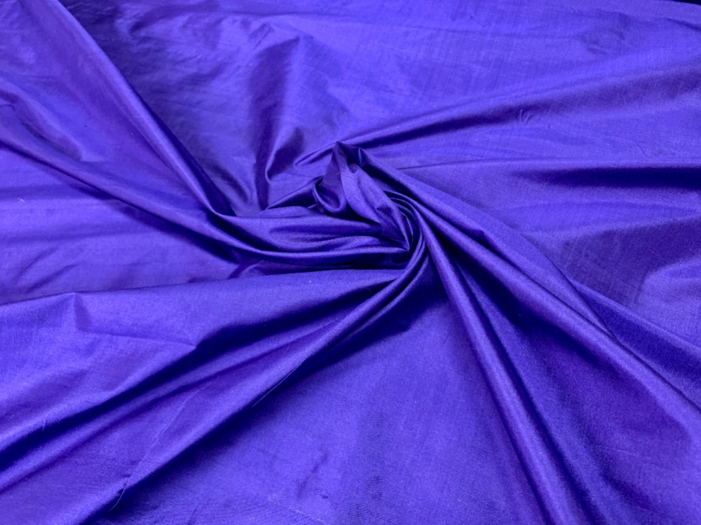 ＜大特価＞インド産手紡ぎ手織り シルクシャンタン 幅112cm×長さ