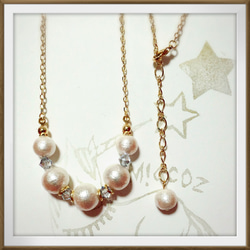 cottonpearl necklace 2枚目の画像