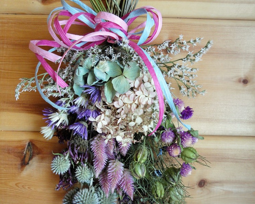 人気商品☆ピンク＆ブルーがあでやかなミナヅキとルリタマアザミの