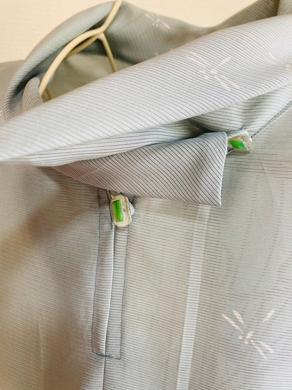 ハンドメイド　着物リメイク　正絹　チュニック 2枚目の画像