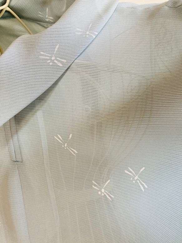 ハンドメイド　着物リメイク　正絹　チュニック 6枚目の画像