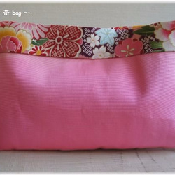ハンドメイド 着物 リメイク 正絹 帯バッグ 小物入れ 着物 りんご 通販