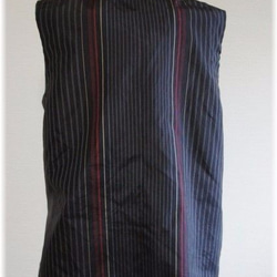ハンドメイド　着物リメイク　ベストチュニック　大島使用 5枚目の画像