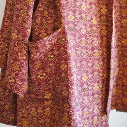 ハンドメイド　着物リメイク 羽織もの 6枚目の画像
