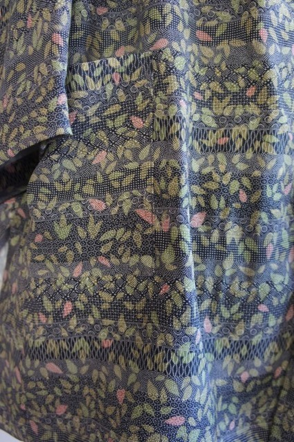 ハンドメイド　着物リメイク　羽織もの　正絹 6枚目の画像