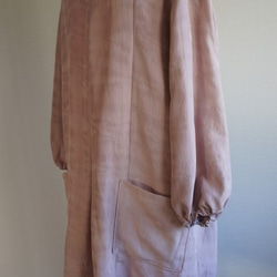 ハンドメイド　着物リメイク　正絹　チュニック 4枚目の画像