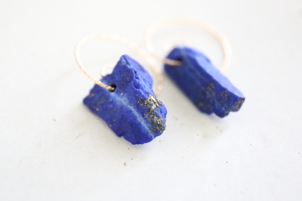 14KGF lapis lazuli pierce [kgf3533] 4,756円