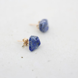 14KGF lapis lazuli pierce[kgf3783] 3枚目の画像