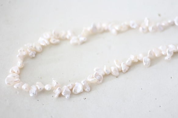 keshi pearl necklace[kgf3829] 6枚目の画像