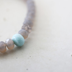 larimar grayonyx bracelet [kgf3868] 3枚目の画像