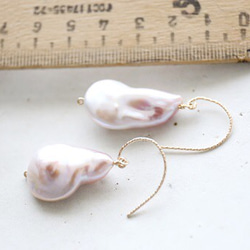 14KGF keshipearl pierce(1)[kgf0517] 3枚目の画像