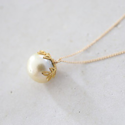 14KGF　south sea pearl　necklace [nc1211] 1枚目の画像
