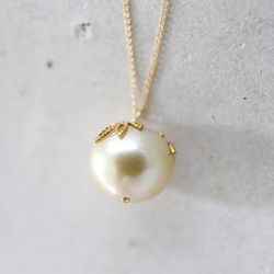 14KGF　south sea pearl　necklace [nc1211] 2枚目の画像