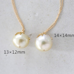 14KGF　south sea pearl　necklace [nc1211] 7枚目の画像