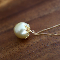 14KGF　south sea pearl　necklace [nc1223] 5枚目の画像