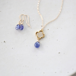 14KGF Tanzanite necklace[kgf3267] 3枚目の画像