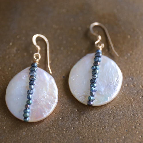 14KGF keshipearl pierce[kgf3388] ピアス（フック・チェーン） Shaina