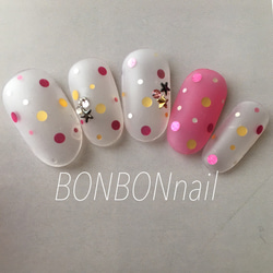 ネイルチップ3点 ♡蛍光三角ネイル♡ ネイルチップ（つけ爪） BONBONnail 通販