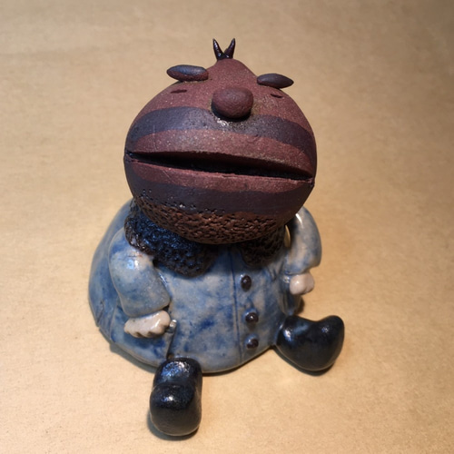 再販】栗山権蔵 くりやまごんぞう 置物 陶器 その他置物 TARACO 通販