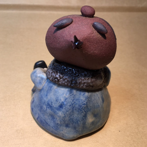 再販】栗山権蔵 くりやまごんぞう 置物 陶器 その他置物 TARACO 通販