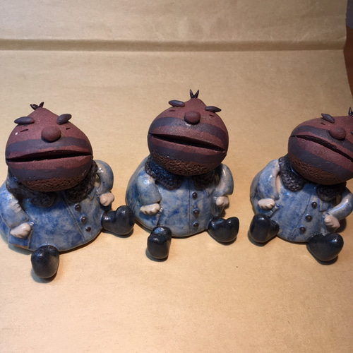 再販】栗山権蔵 くりやまごんぞう 置物 陶器 その他置物 TARACO 通販