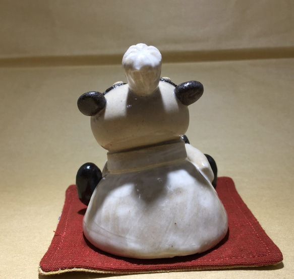 【秋の新作】パン屋のパンダ　陶器　パンダ　パン　 6枚目の画像