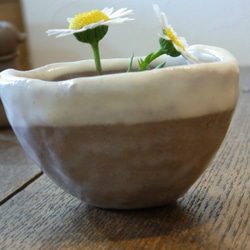 【再再販】小さなお花を飾るのにとても便利なミニミニ花器（ホワイト） 2枚目の画像
