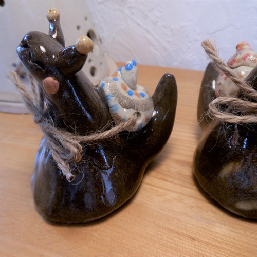 かたつむり スペインパーツ カタツムリ 裏カン付 ホワイト/MG – 貴和製作所