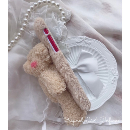 ふわふわ♡くまのぬいぐるみスマホケース✨ハンドメイド オーダー