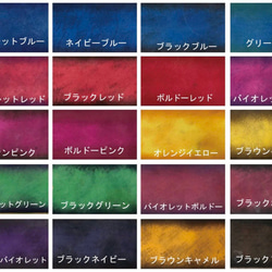 【色と文字を選べるオーダーメイド】5連キーケース 5枚目の画像