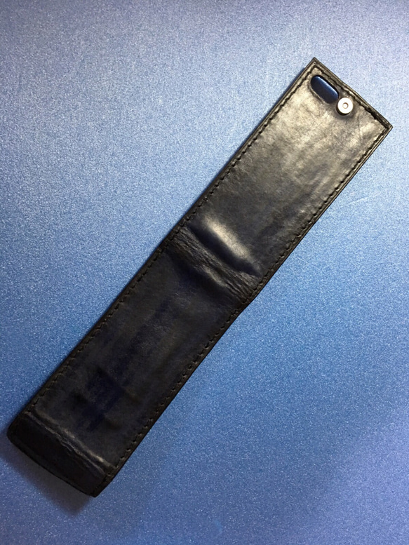 【オーダー制作】手染め縦型iPhone8/7/6ケース 3枚目の画像