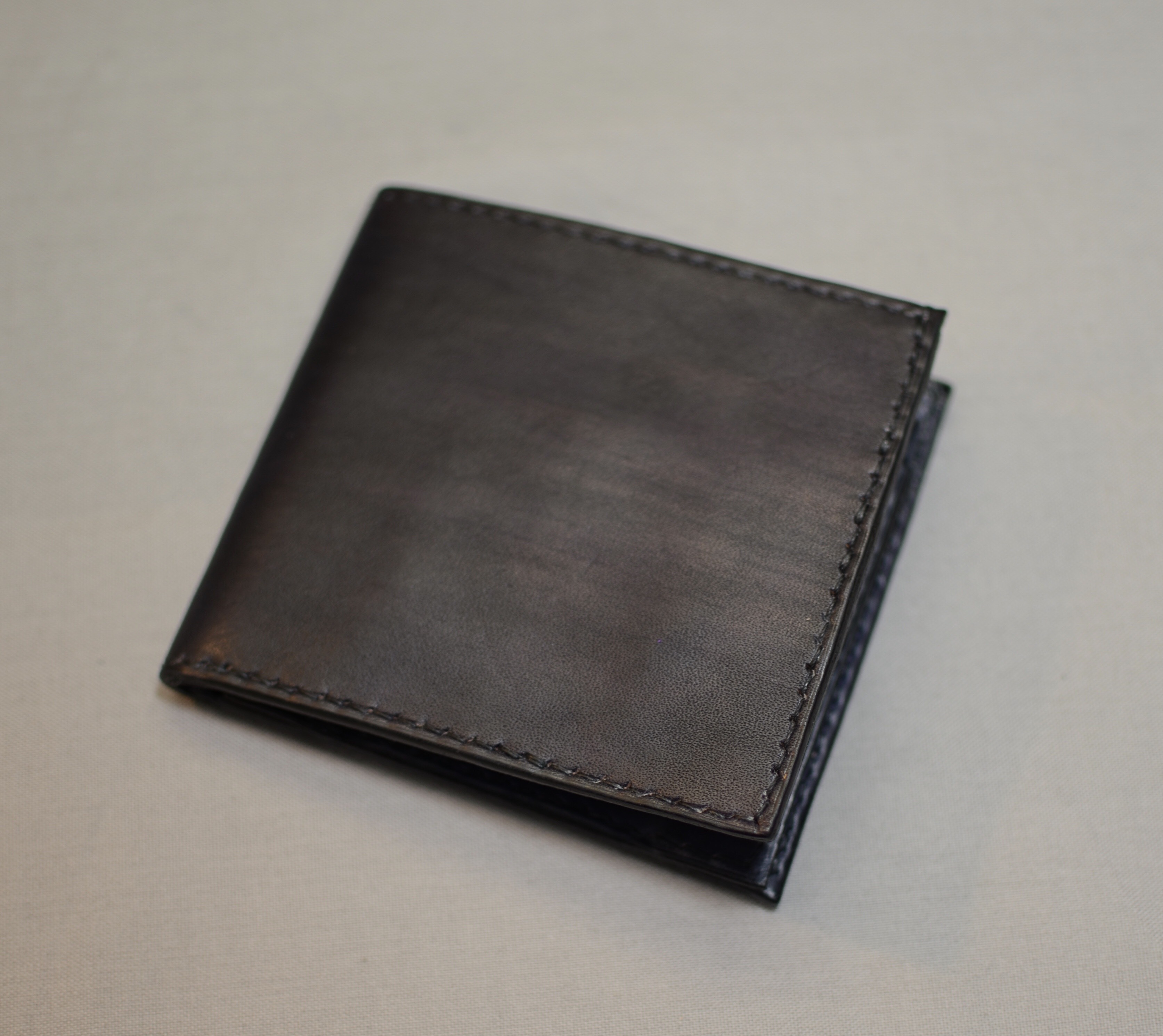 プレミアムリッキー  ハーフウォレット（ぼかし染色）【オーダー制作】