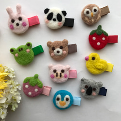 全種類入荷♩送料込み2つセット♫ころりん羊毛フェルトのベビーヘア