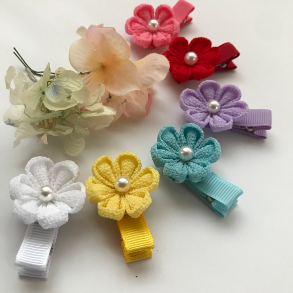 送料込み2つ600円♡選べるベビーヘアクリップ 雑貨・その他 PUKUPUKU 