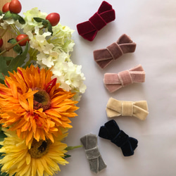 送料無料2つセット♩ポメラニアンのベビーヘアクリップ・ペット