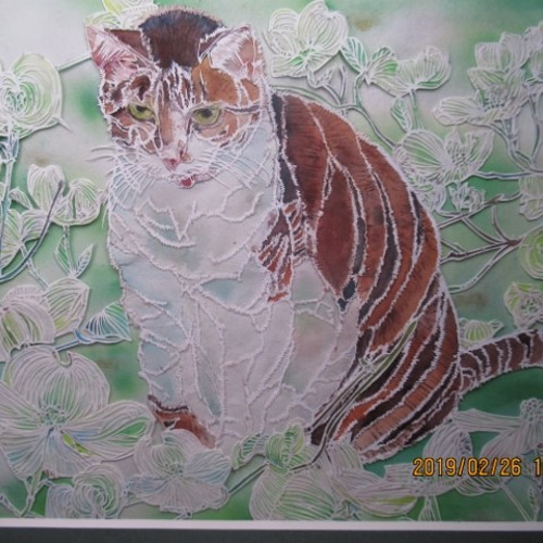 ○ペットの切絵、作りませんか？ 切絵 紙 アナログ 似顔絵 動物 和紙  