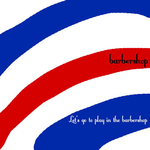 バーバー design サインポール柄 イラスト barbershop 通販 バーバー design サインポール柄 イラスト barbershop 通販