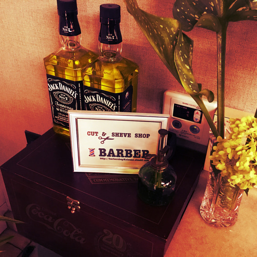 バーバー design サインポール柄 イラスト barbershop 通販