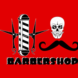 バーバー design サインポール柄 イラスト barbershop 通販