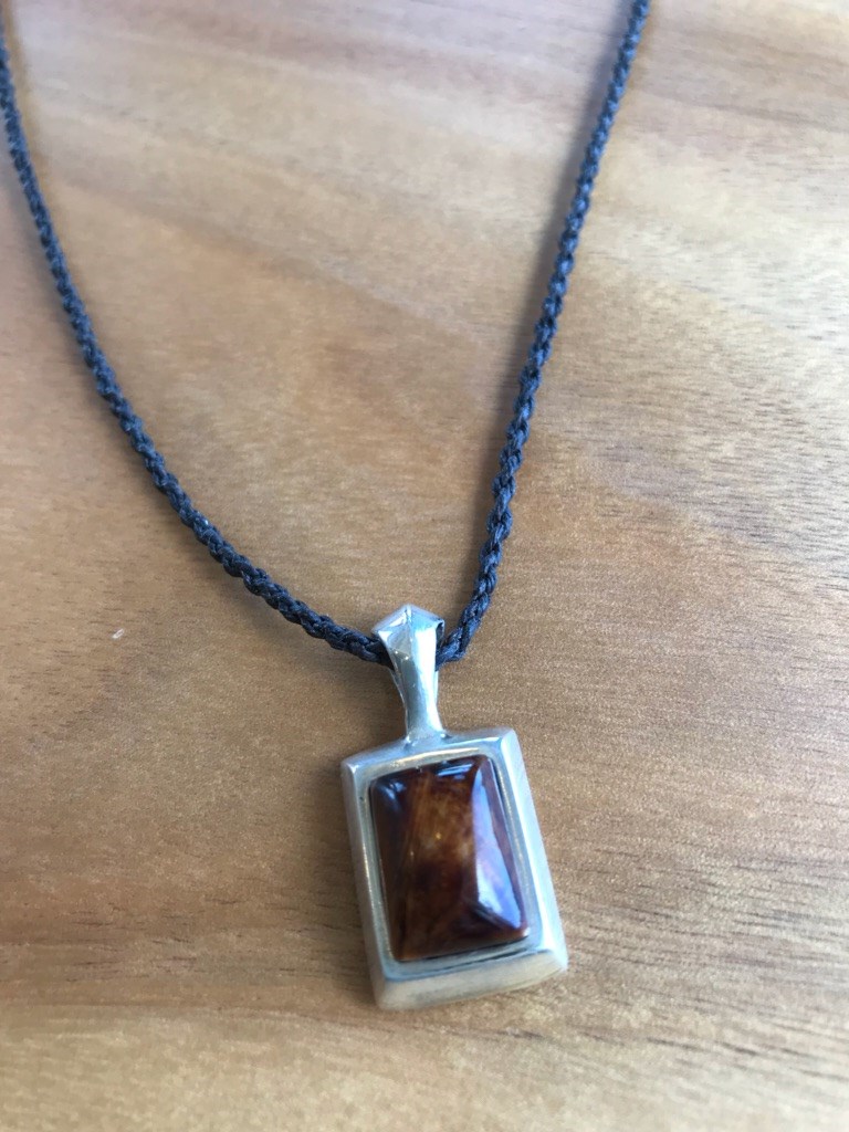 屋久杉ペンダント　純　P-3　●送料無料