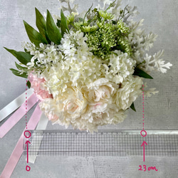 ❁Wedding bouquet❁ローズとピオニーのブーケ【30505】 7枚目の画像