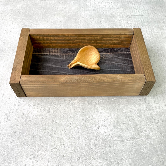 ❁Botanical Collection ❁Wood Box ハートポッド【30730】 3枚目の画像