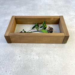 ❁Botanical Collection ❁Wood Box 実付きへデラ【31006】 3枚目の画像