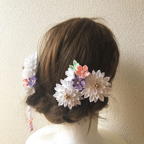 可憐な花嫁のつまみかんざし 4枚目の画像