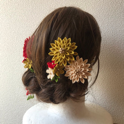 レトロな花嫁のつまみかんざし 3枚目の画像