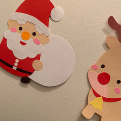 画用紙 ハンドメイド 誕生日 壁面 アルバム 飾り クリスマス壁面 クリスマス 3枚目の画像