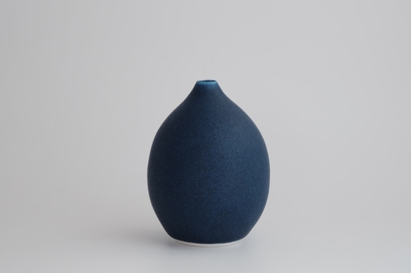 drop#2 lapis (porcelain bud vase) 第2張的照片