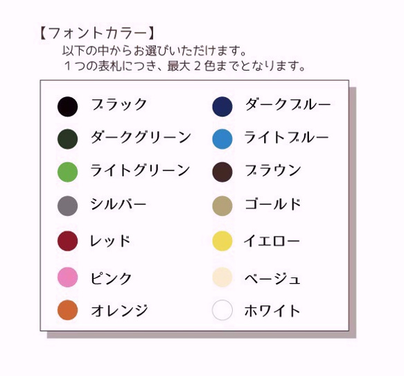 送料無料☆オーダーメイド表札　Rectangleシリーズ/透明系のあお 5枚目の画像