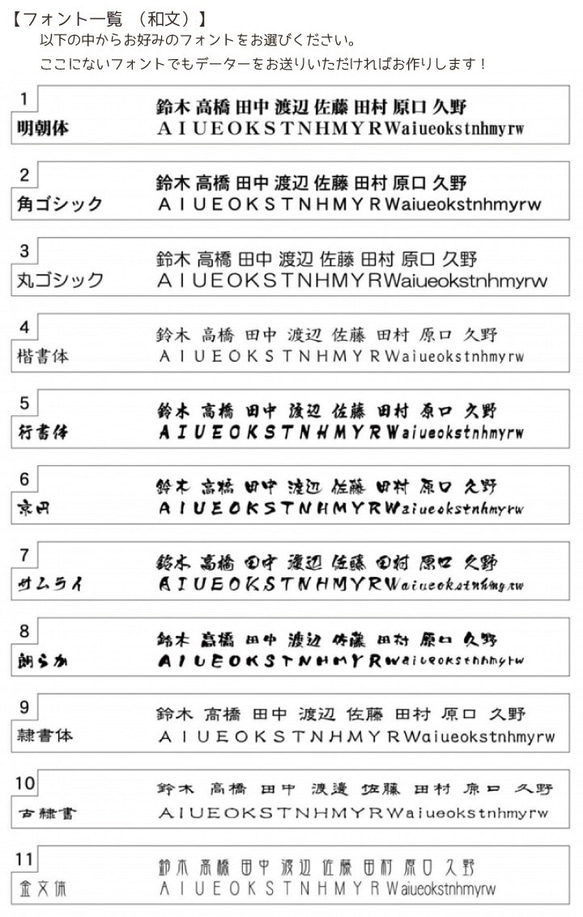 送料無料☆オーダーメイド表札　Maruシリーズ/グレー 7枚目の画像