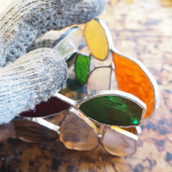 お家でステンドグラスキット〈galasha〉ー第5回キャンドルホルダー 7枚目の画像